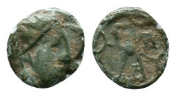 Greek Coins, 4th - 1st century B.C. AE

Reference :
Condition: Very Fine



Weight: 0.41 gr.
Diameter: 8.4 mm