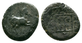 Greek Coins, 4th - 1st century B.C. AE

Reference :
Condition: Very Fine



Weight: 3.36 gr.
Diameter: 15.1 mm