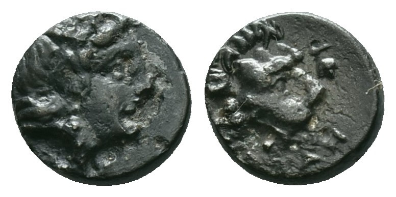 GREEK
TROAS. Antandros (4th-3rd centuries BC.) AE.
Obv: Laureate head of Apollo ...