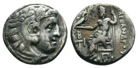 Greek
Kings of Macedon, Alexander III 'the Great' (336-323 BC). AR

Condition: Very Fine

Weight: 3.98 gr.
Diameter: 16.5 mm