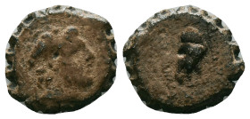 Greek Coins
Seleukid Kingdom. Kleopatra Thea and Antiochos VIII. AE 20. SE 190 = 123/2 BC. Antioch on the Orontes. (SC-2263.2). Anv.: Radiate and diad...