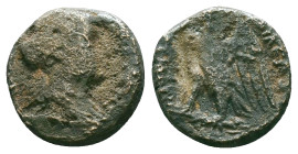 Greek Coins, 4th - 1st century B.C. AE
Reference :
Condition: Very Fine

Weight: 3.48 gr.
Diameter: 15.1 mm