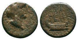 Greek Coins, 4th - 1st century B.C. AE
Reference :
Condition: Very Fine

Weight: 3.28 gr.
Diameter: 14.8 mm