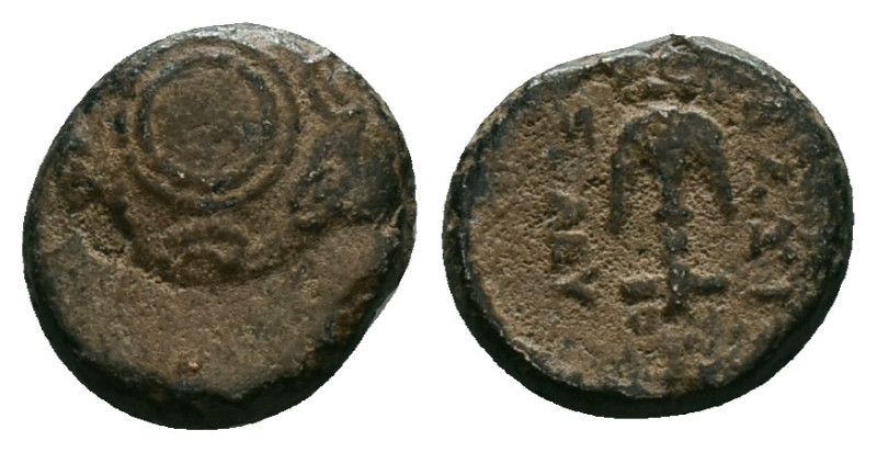 SELEUKID EMPIRE. Seleukos I Nikator. 312-281 BC. Æ. Antioch on the Orontes mint....