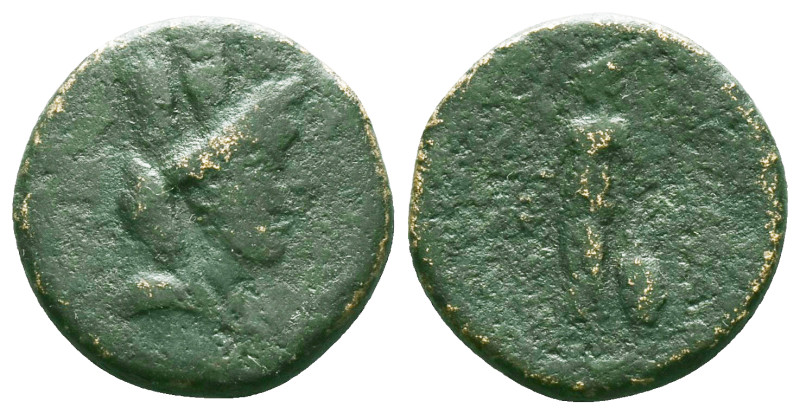 Greek Coins, 4th - 1st century B.C. AE
Reference :
Condition: Repatinated. Very ...