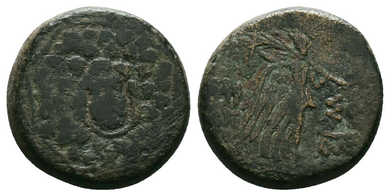 PONTOS. Amisos. Time of Mithradates VI Eupator (Circa 105-90 or 90-85 BC). Ae.
O...