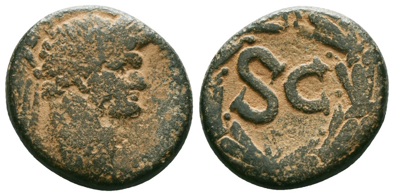 Roman Provincial
Nero (54-68). Seleucis and Pieria, Antioch. Æ, c. AD 65-6. Laur...