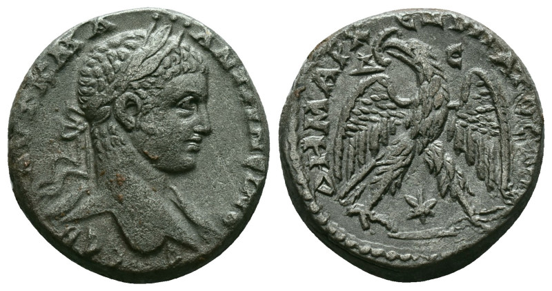 Roman Provincial
SYRIA, Seleucis and Pieria. Antioch. Elagabalus, 218-222. Tetra...