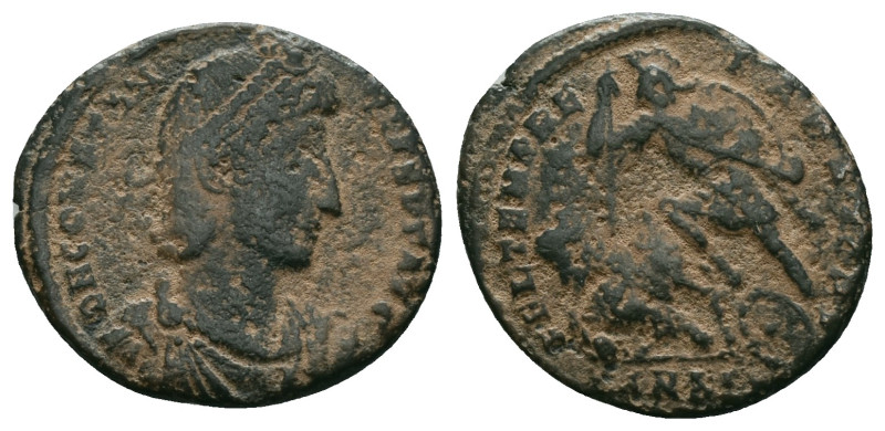 Constantius II. A.D. 337-361. AE
Reference :
Condition: Repatinated. Very Fine

...