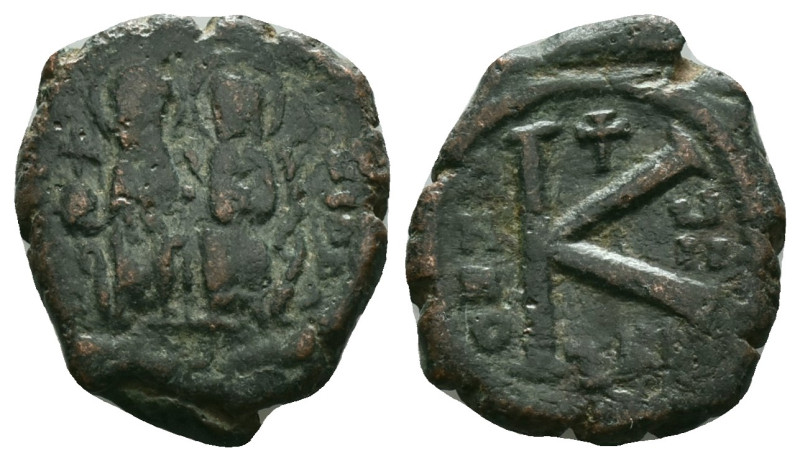 Byzantine Coins
Justin II with Sophia, (565-578 AD)

Reference :
Condition: ...