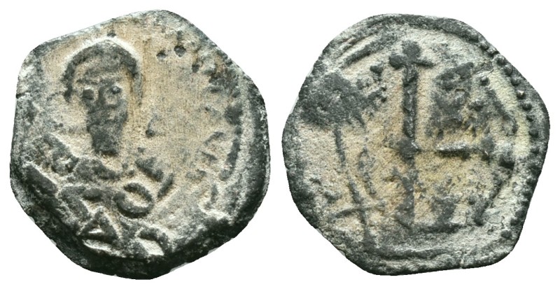 CRUSADERS,
Antioch. Tancred. Regent, 1101-1112. Æ Follis . Second type. Facing ...