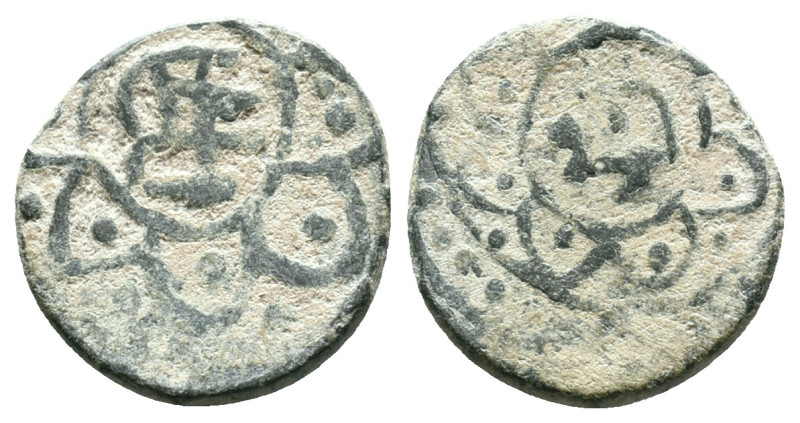 Islamic Coins. Ae

Reference :
Condition: Very Fine

Weight: 3.04 gr.
Diameter: ...