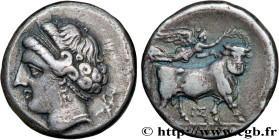 CAMPANIA - NEAPOLIS
Type : Nomos, statère ou didrachme 
Date : c. 340-325 AC. 
Mint name / Town : Naples, Campanie 
Metal : silver 
Diameter : 20  mm
...