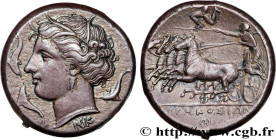 SICILY - SYRACUSE
Type : Tétradrachme 
Date : c. 310-305 AC. 
Mint name / Town : Syracuse 
Metal : silver 
Diameter : 25  mm
Orientation dies : 10  h....
