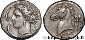 SICILY - SICULO-PUNIC - LILYBAION
Type : Tétradrachme 
Date : c. 340 AC. 
Mint name / Town : Sicile, Machanat (Le Camp), Lilybée 
Metal : silver 
Diam...