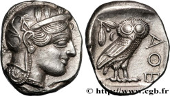 ATTICA - ATHENS
Type : Tétradrachme 
Date : c. 430 AC. 
Mint name / Town : Athènes 
Metal : silver 
Diameter : 25,5  mm
Orientation dies : 6  h.
Weigh...