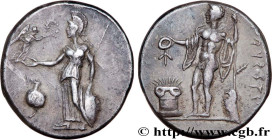 PAMPHYLIA - SIDE
Type : Statère 
Date : c. 375 AC 
Mint name / Town : Sidé, Pamphylie 
Metal : silver 
Diameter : 21,5  mm
Orientation dies : 12  h.
W...