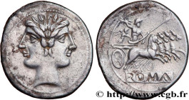 ROMAN REPUBLIC - ANONYMOUS
Type : Didrachme 
Date : c. 225-215 AC. 
Mint name / Town : Rome ou Italie 
Metal : silver 
Diameter : 23,5  mm
Orientation...