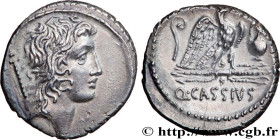 CASSIA
Type : Denier 
Date : 55 AC. 
Mint name / Town : Rome 
Metal : silver 
Millesimal fineness : 950  ‰
Diameter : 18,5  mm
Orientation dies : 7  h...