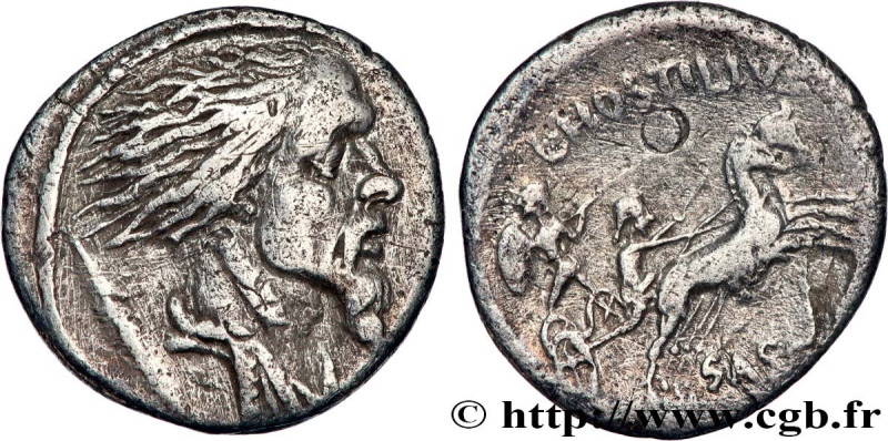 HOSTILIA
Type : Denier 
Date : 48 AC. 
Mint name / Town : Rome 
Metal : silver 
...