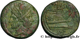 SEXTUS POMPEY
Type : As 
Date : c. 45-44 AC. 
Mint name / Town : Espagne 
Metal : copper 
Diameter : 30,5  mm
Orientation dies : 12  h.
Weight : 22,59...
