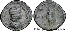 JULIA DOMNA
Type : Sesterce 
Date : 213 
Mint name / Town : Rome 
Metal : copper 
Diameter : 33  mm
Orientation dies : 12  h.
Weight : 25,10  g.
Rarit...