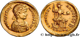 VALENTINIAN II
Type : Solidus 
Date : 388-392 
Mint name / Town : Constantinople 
Metal : gold 
Diameter : 20,5  mm
Orientation dies : 12  h.
Weight :...