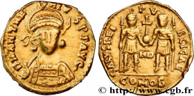 ANTHEMIUS
Type : Solidus 
Date : 467-472 
Mint name / Town : Milan 
Metal : gold 
Millesimal fineness : 1000  ‰
Diameter : 20  mm
Orientation dies : 1...