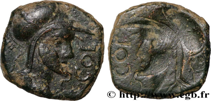 GAUL - CABELLIO - CAVAILLON
Type : Bronze COL/CABE (semis) 
Date : 40-30 AC. 
Mi...