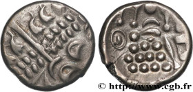 BRITTANY - DUROTRIGES
Type : Statère d’argent, “Durotrigan E” 
Date : c. 60 AC. - 20 AD. 
Metal : silver 
Diameter : 18  mm
Orientation dies : 6  h.
W...