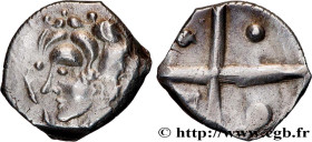 GALLIA - SOUTH WESTERN GAUL - VOLCÆ TECTOSAGES (Area of Toulouse)
Type : Drachme “à la tête cubiste”, Série précoce aux dauphins 
Date : Ier siècle av...