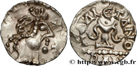 MEROVINGIAN COINAGE - BANASSAC (BANNACIACO) - Lozere
Type : Triens aux deux croix 
Date : c. 620-640 
Date : n.d. 
Mint name / Town : Banassac (48) 
M...