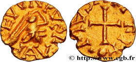 PROVINS (PREVUNDA SILVA) - Seine-et-Marne
Type : Triens 
Date : c. 560-585 
Date : n.d. 
Mint name / Town : Provins (Seine-et-Marne) 
Metal : gold 
Di...