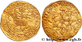 CHARLES VI LE FOU ou LE BIEN AIMÉ / THE BELOVED or THE MAD
Type : Agnel d'or 
Date : 10/05/1417 
Date : n.d. 
Mint name / Town : Toulouse 
Metal : gol...