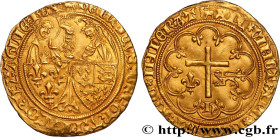 HENRY VI OF LANCASTER
Type : Salut d'or 
Date : 06/09/1422 
Mint name / Town : Amiens 
Metal : gold 
Millesimal fineness : 1000  ‰
Diameter : 26,5  mm...