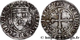 CHARLES VII LE BIEN SERVI / THE WELL-SERVED
Type : Blanc dentillé 
Date : 05/04/1431 
Mint name / Town : Limoges 
Metal : billon 
Millesimal fineness ...