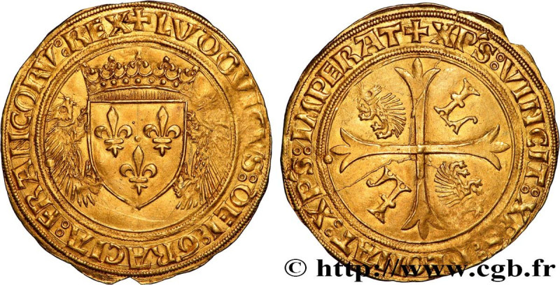 LOUIS XII, FATHER OF THE PEOPLE
Type : Écu d'or aux porcs-épics 
Date : 19/11/15...