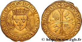 LOUIS XII, FATHER OF THE PEOPLE
Type : Écu d'or aux porcs-épics 
Date : 19/11/1507 
Mint name / Town : Châlons-en-Champagne 
Quantity minted : 5200 
M...