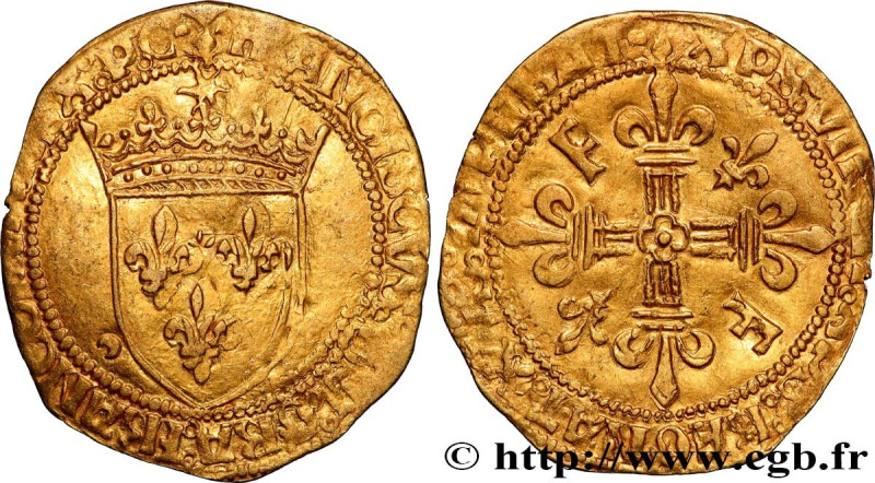 FRANCIS I
Type : Écu d'or au soleil, 5e type 
Date : 1539 
Mint name / Town : Ai...