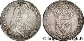 LOUIS XIV "THE SUN KING"
Type : Écu, portrait à la cravate courte 
Date : 1679 
Mint name / Town : Paris 
Metal : silver 
Millesimal fineness : 917  ‰...