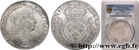 LOUIS XIV "THE SUN KING"
Type : Écu aux palmes 
Date : 1694 
Mint name / Town : Tours 
Quantity minted : 50076 
Metal : silver 
Millesimal fineness : ...