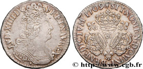 LOUIS XIV "THE SUN KING"
Type : Demi-écu aux trois couronnes 
Date : 1709 
Mint name / Town : Aix-en-Provence 
Metal : silver 
Millesimal fineness : 9...