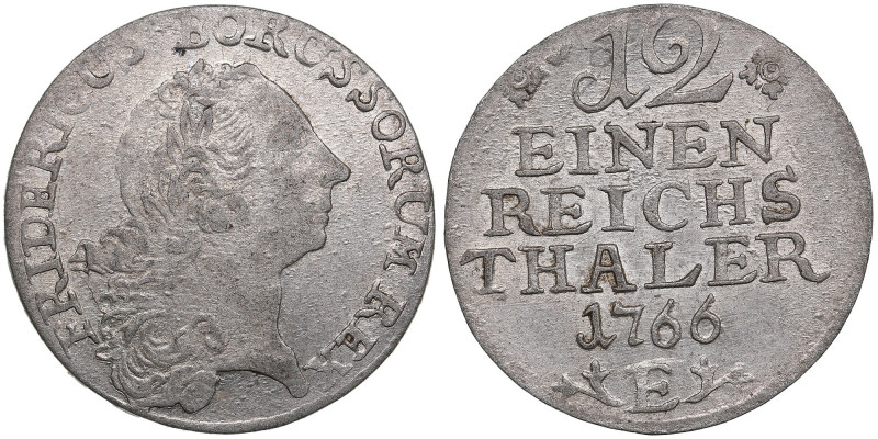 Germany (Prussia, Königsberg) 1⁄12 Reichstaler 1766 E - Friedrich II (1740-1786)...