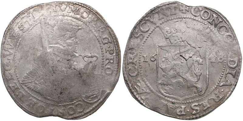 Netherlands (West Friesland) Rijksdaalder 1648
28.86g. VF/VF+. Dav 4842; KM 15.3...