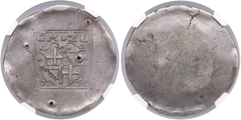 Reval (Livonian Order) Taler (Silver Klippe) 1559 - Gotthard Kettler (1559-1562)...