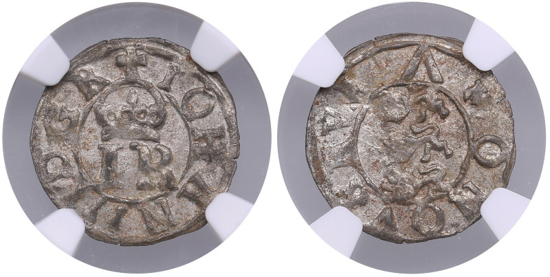 Reval (Sweden) Schilling, ND - Johan III (1568-1592) - NGC AU 58
Only one coin h...