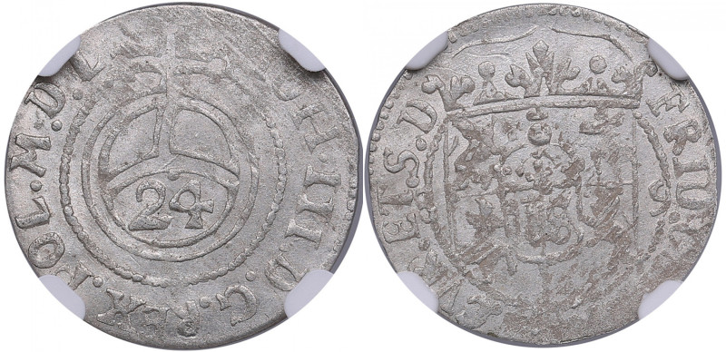 Courland (Poland) 1.5 Grosz 1689 - Friedrich Kasimir Kettler (1682-1698) - NGC M...