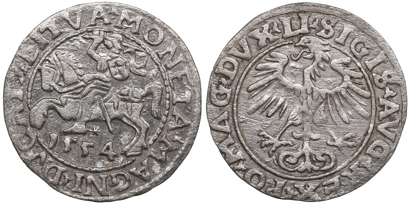 Lithuania, Vilnius (Poland) 1/2 Grosz 1554 - Sigismund II Augustus (1545-1572)
0...