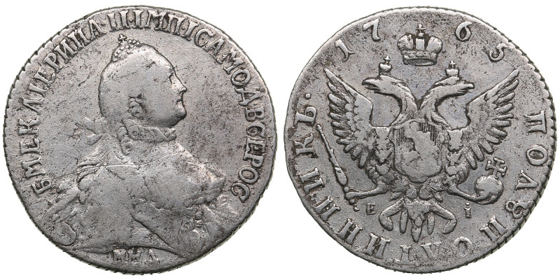 Russia Polupoltinnik 1765 ММД-ЕI-TI - Catherine II (1762-1796)
5.92g. VF/VF. Bit...