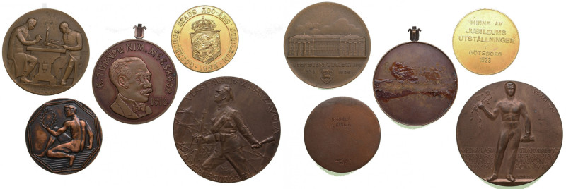 Group of Medals: Sweden, Estonia, Latvia, Hungary, Czech Republic (5)
Various co...